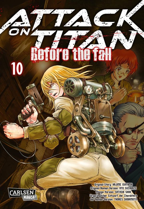 Attack on Titan - Before the Fall 10 - Hajime Isayama (Buch)