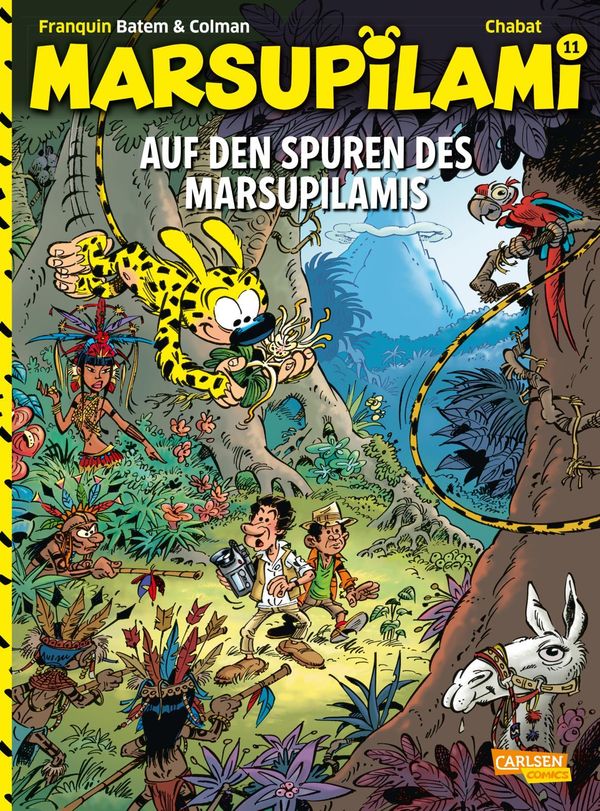 Marsupilami 11: Auf den Spuren des Marsupilamis - André Franquin