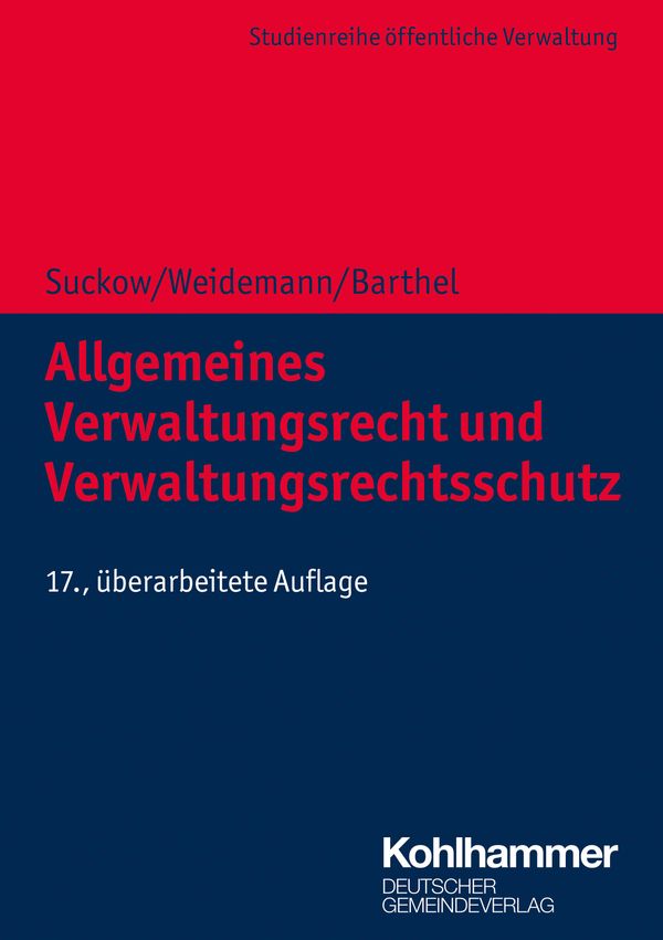 Allgemeines Verwaltungsrecht und Verwaltungsrechtsschutz (Buch)