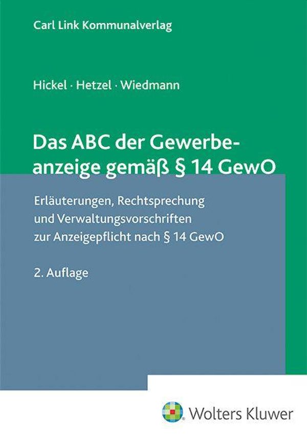 Das ABC der Gewerbeanzeige gemäß § 14 GewO - Günther Hetzel (Buch)