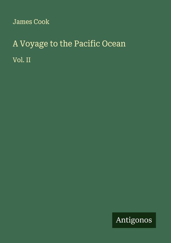 A Voyage to the Pacific Ocean - James Cook (Buch)