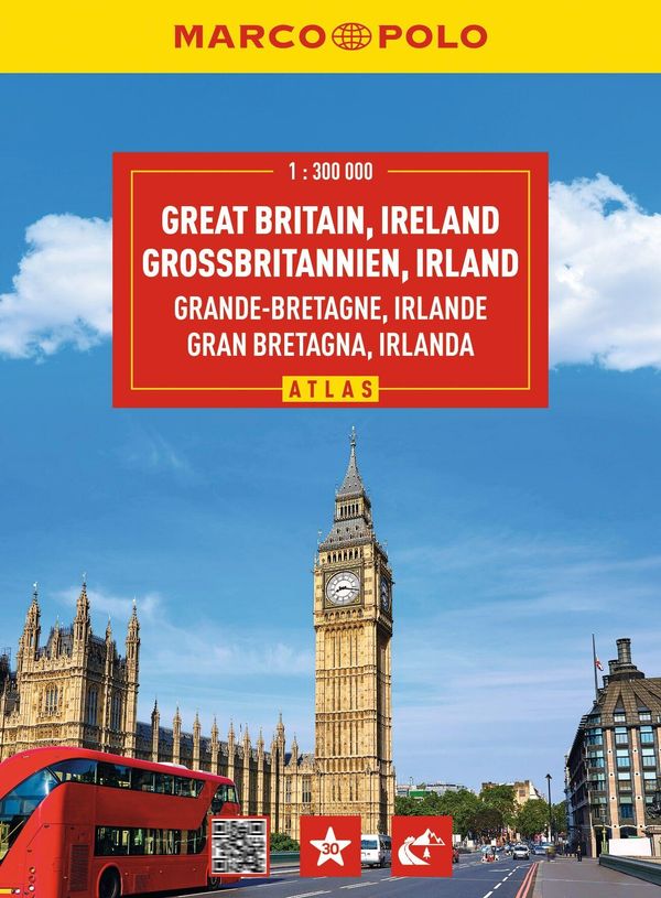 MARCO POLO Reiseatlas Großbritannien, Irland 1:300.000 (Buch)