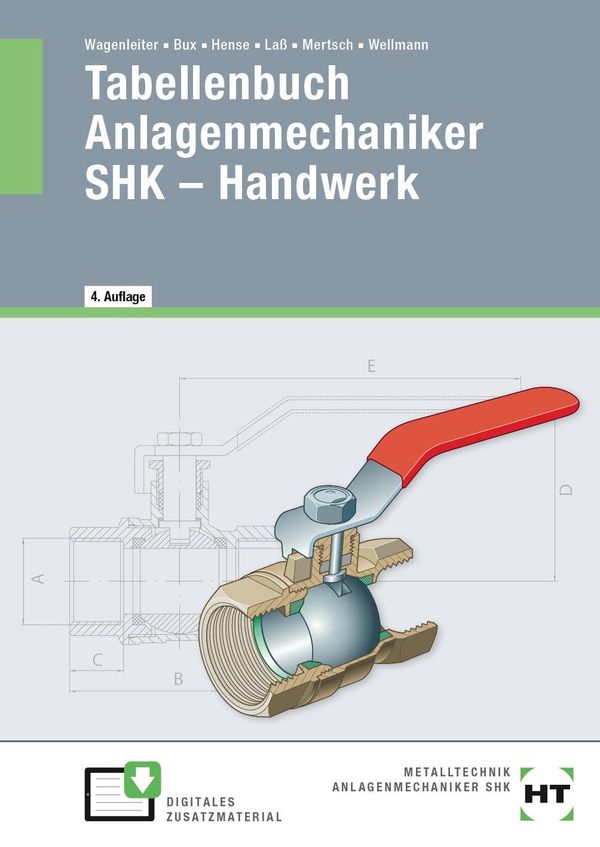 Tabellenbuch Anlagenmechaniker SHK - Handwerk - Hermann Bux (Buch)