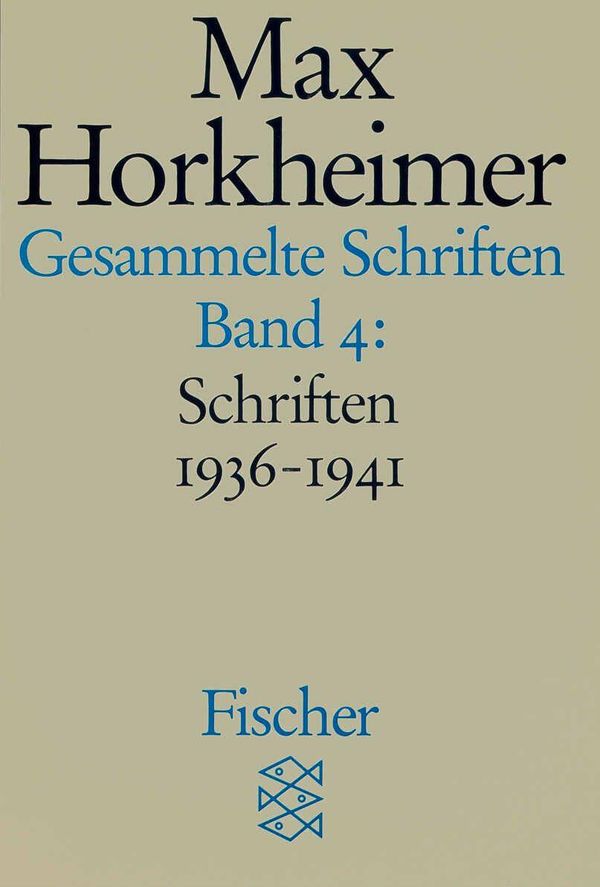 Gesammelte Schriften in 19 Bänden - Max Horkheimer (Buch)