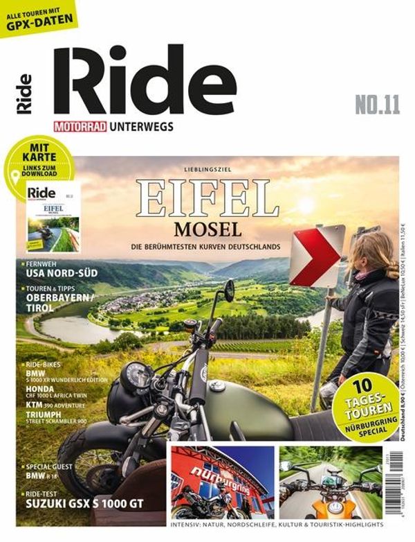 RIDE - Motorrad unterwegs, No. 11 (Buch)