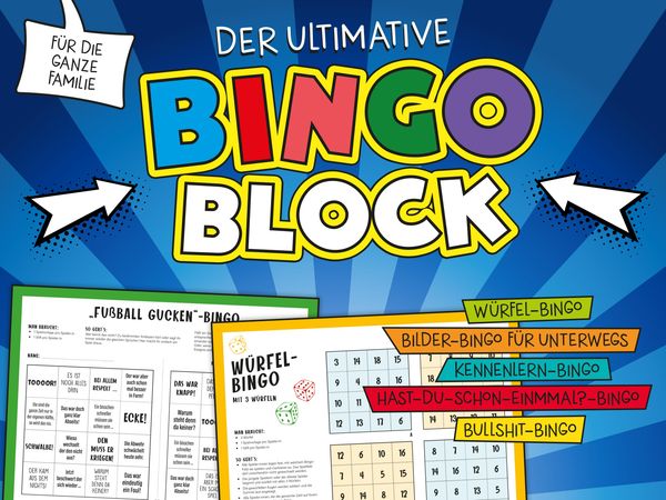 Der ultimative Bingo-Block für die ganze Familie (Buch)