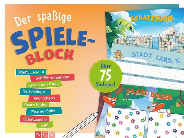 Der spaßige Spieleblock (Buch)