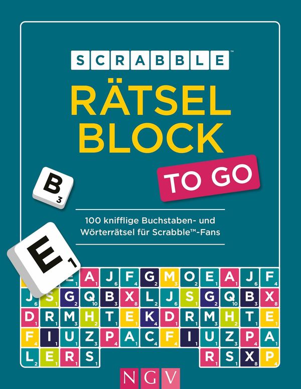 Scrabble -Rätselblock "to go" (Buch)