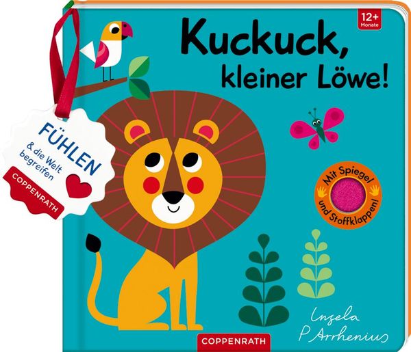 Mein Filz-Fühlbuch: Kuckuck, kleiner Löwe! (Buch)