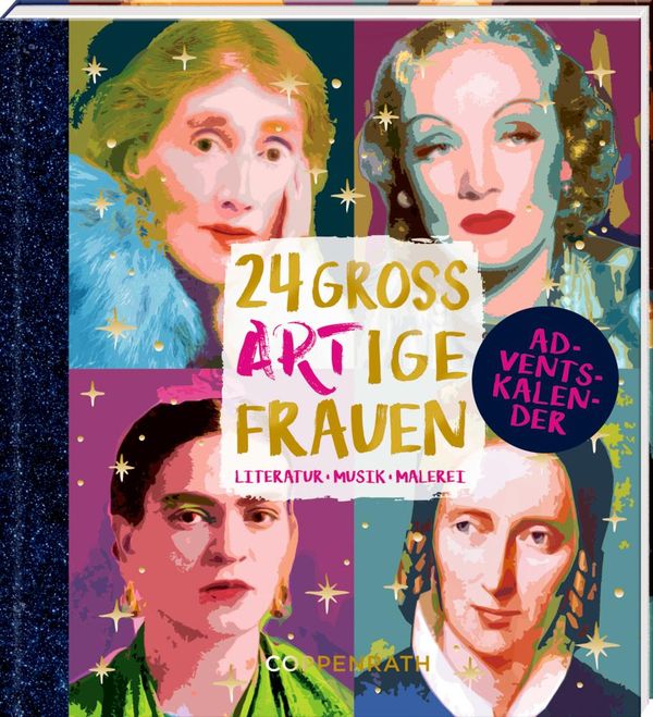 Adventskalenderbuch - 24 großARTige Frauen - Christiane Leesker