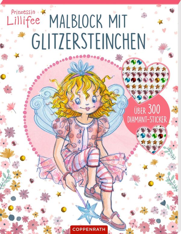 Malblock mit Glitzersteinchen (Prinzessin Lillifee) (Buch)