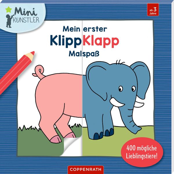 Mein erster Klipp-Klapp-Malspaß (Buch)