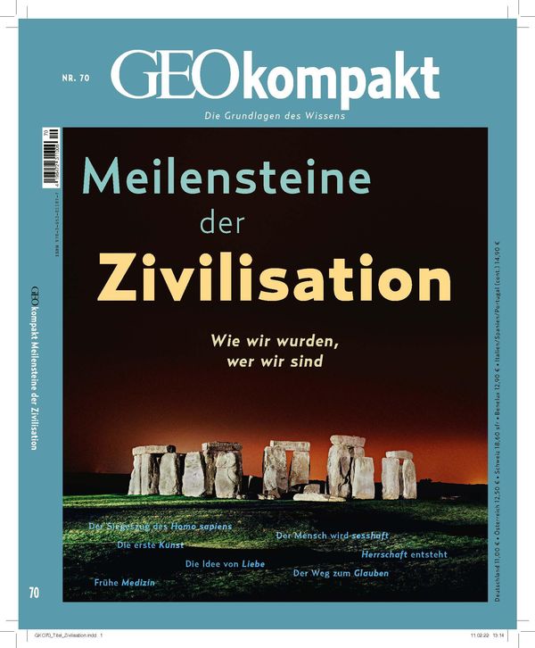 GEOkompakt 70/2022 - Meilensteine der Zivilisation - Jens Schröder