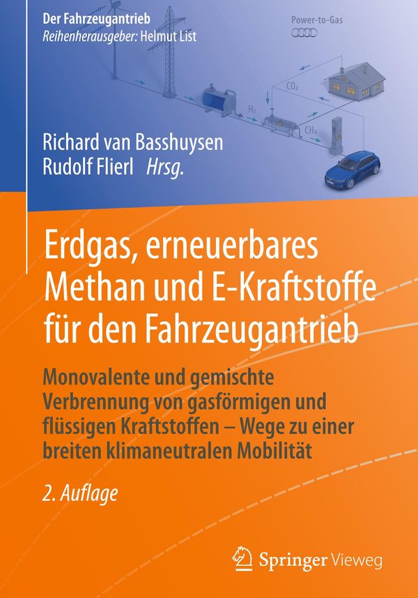 Erdgas, erneuerbares Methan und E-Kraftstoffe für den Fahrzeugantri...