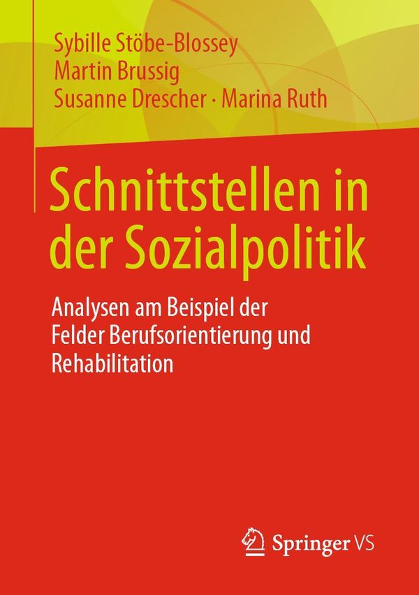 Schnittstellen in der Sozialpolitik - Sybille Stöbe-Blossey (Buch)