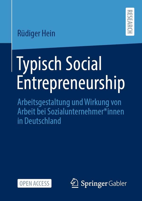 Typisch Social Entrepreneurship - Rüdiger Hein (Buch)