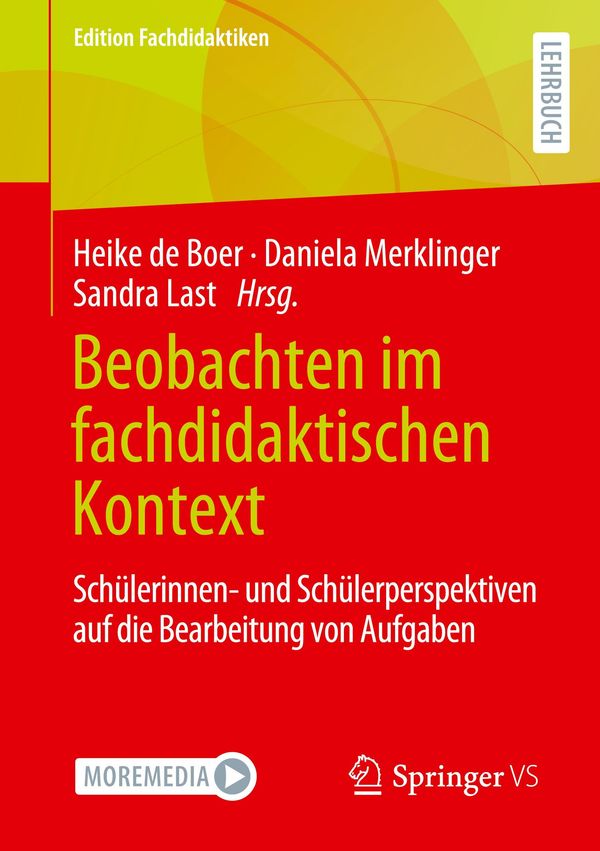 Beobachten im fachdidaktischen Kontext (Buch)