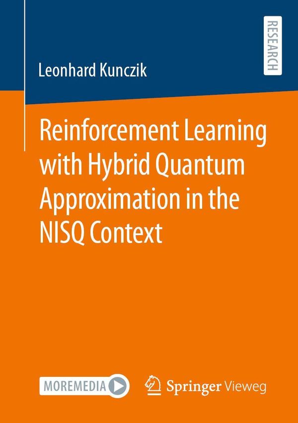 Reinforcement Learning with Hybrid Quantum Approximation in the NIS...
