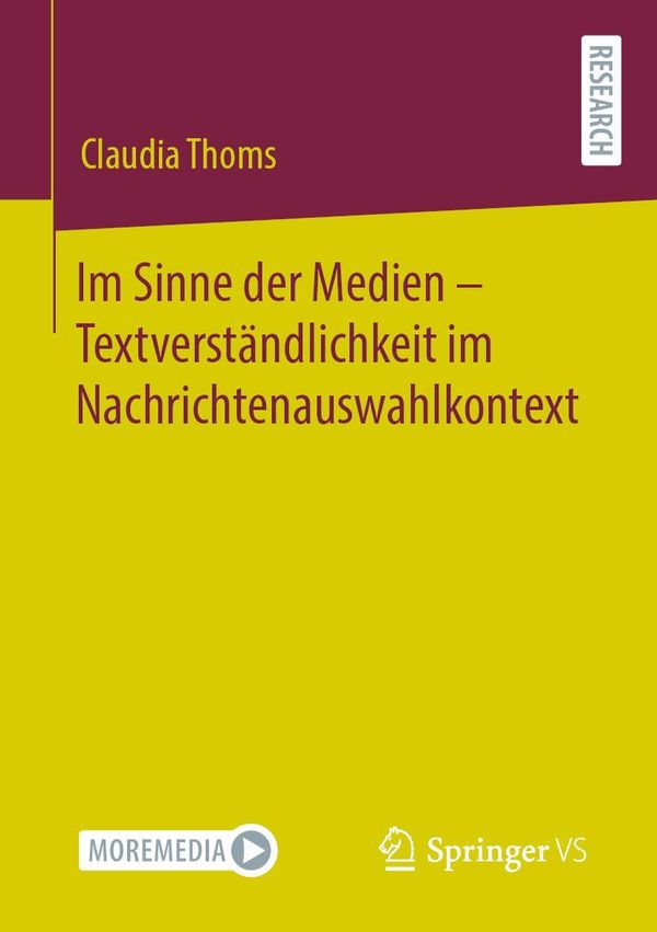 Im Sinne der Medien - Textverständlichkeit im Nachrichtenauswahlkon...