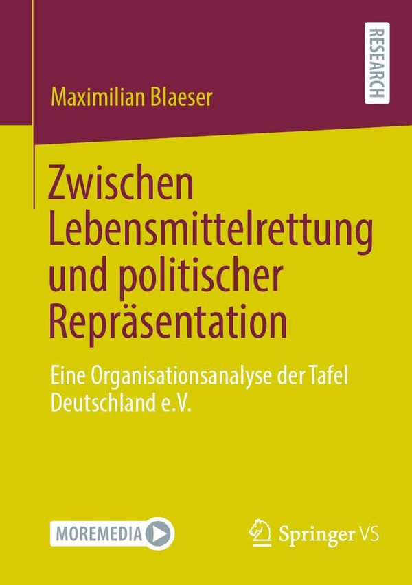Zwischen Lebensmittelrettung und politischer Repräsentation (Buch)