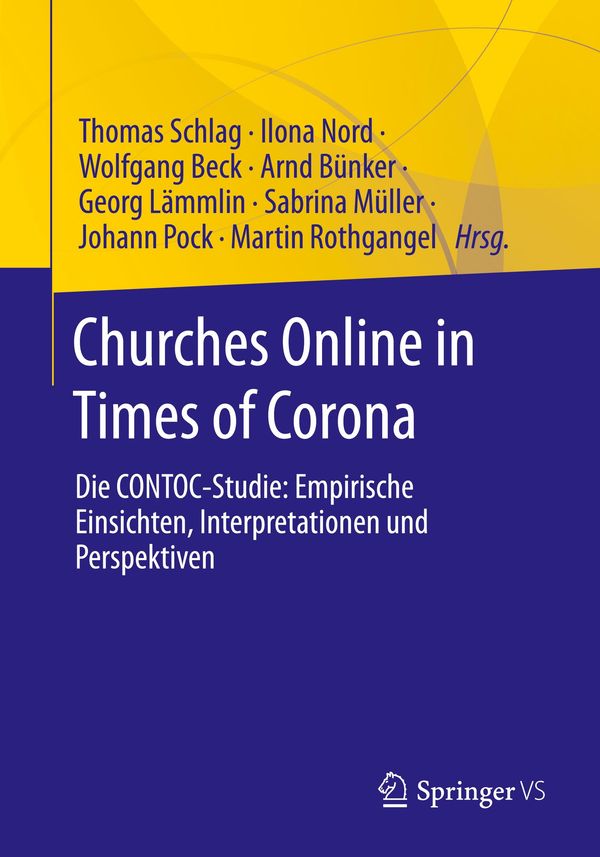 Churches Online in Times of Corona (Buch)