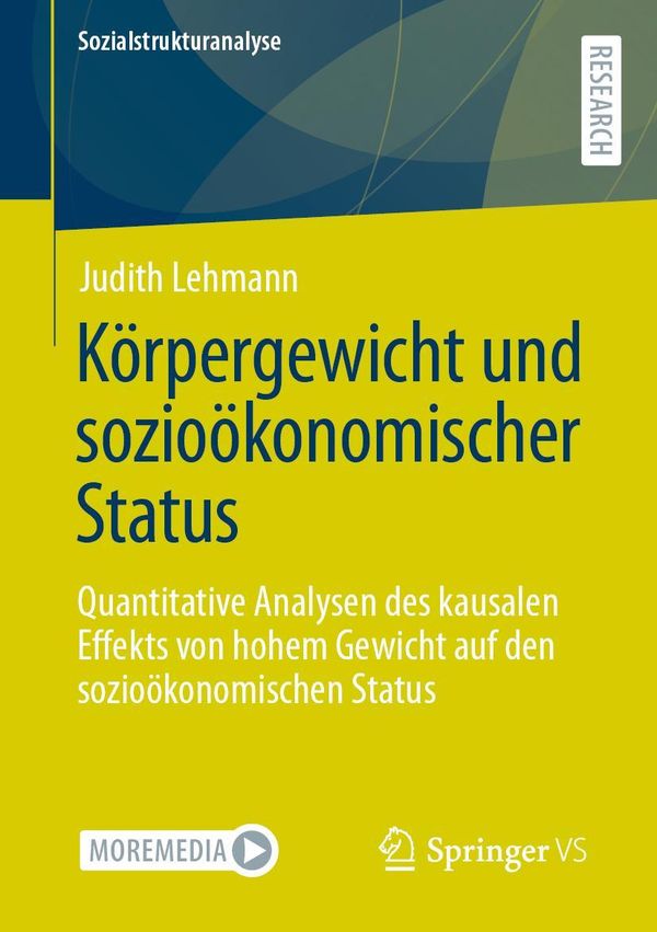 Körpergewicht und sozioökonomischer Status - Judith Lehmann (Buch)