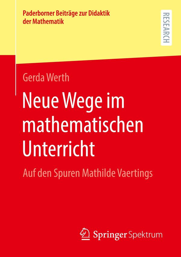 Neue Wege im mathematischen Unterricht - Gerda Werth (Buch)