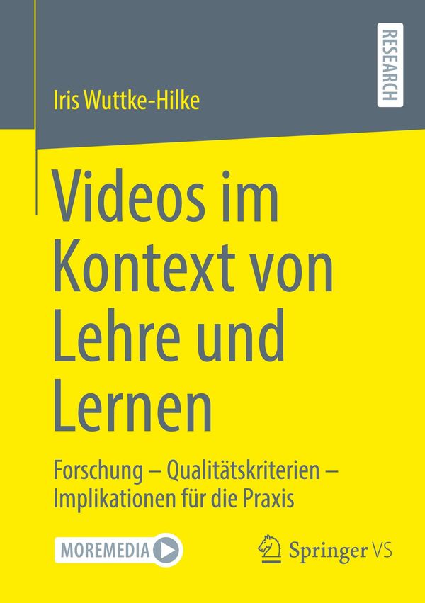 Videos im Kontext von Lehre und Lernen - Iris Wuttke-Hilke (Buch)
