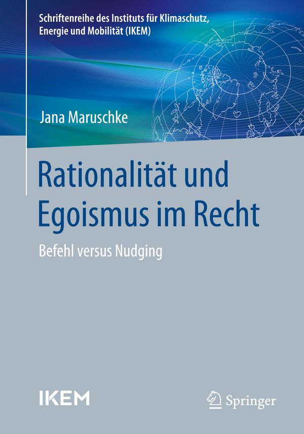 Rationalität und Egoismus im Recht - Jana Maruschke (Buch)
