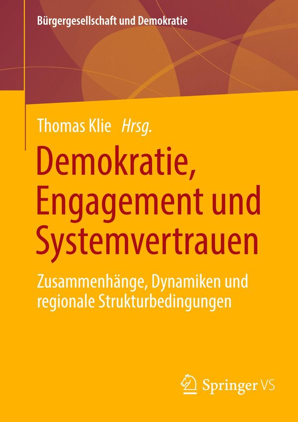 Demokratie, Engagement und Systemvertrauen (Buch)