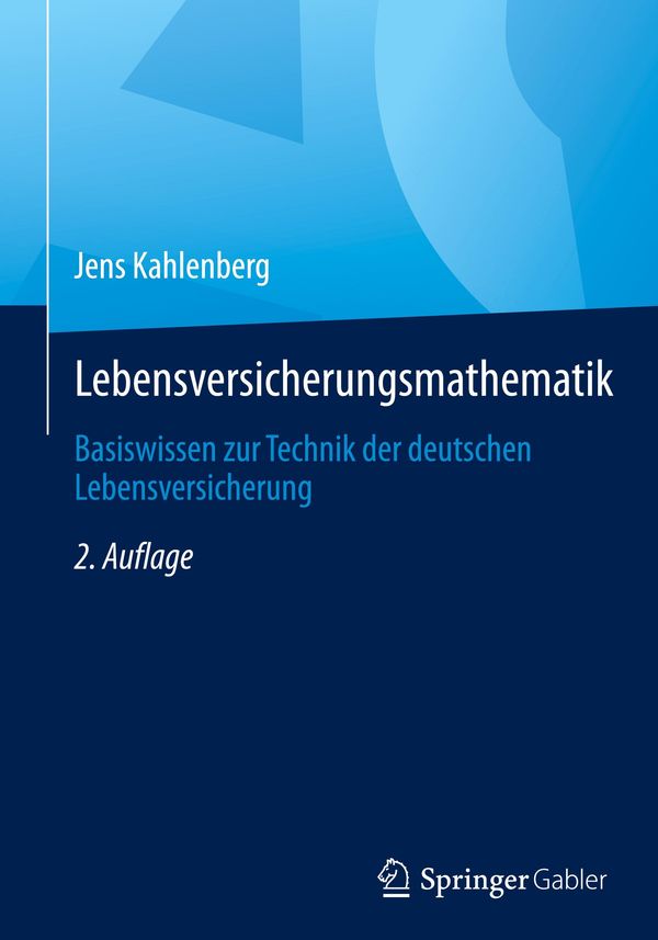 Lebensversicherungsmathematik - Jens Kahlenberg (Buch)