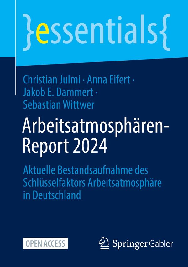 Arbeitsatmosphären-Report 2024 - Christian Julmi (Buch)