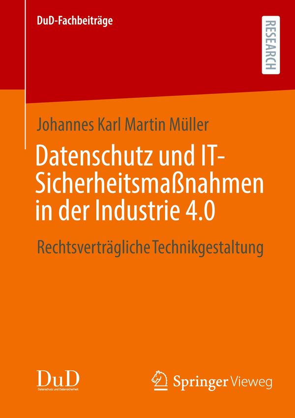Datenschutz und IT-Sicherheitsmaßnahmen in der Industrie 4.0 (Buch)