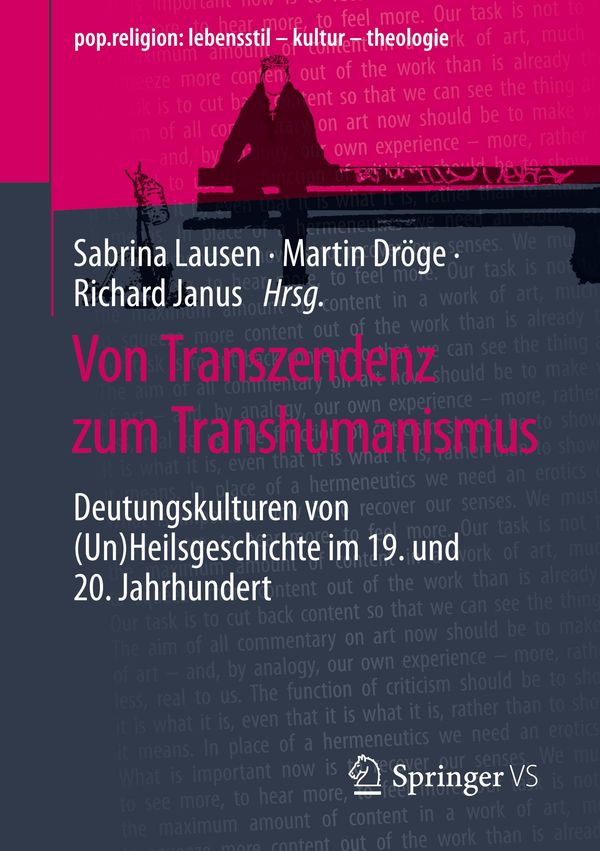 Von Transzendenz zum Transhumanismus (Buch)