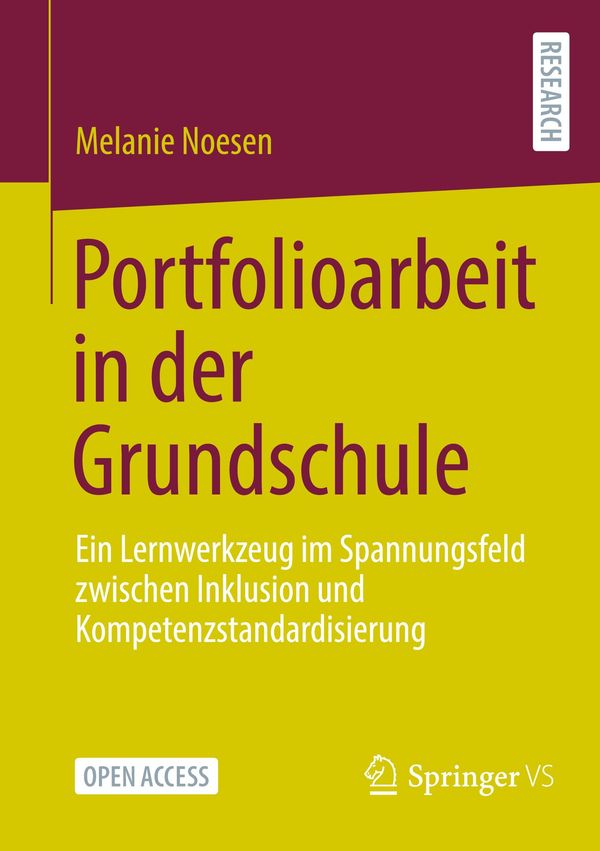 Portfolioarbeit in der Grundschule - Melanie Noesen (Buch)