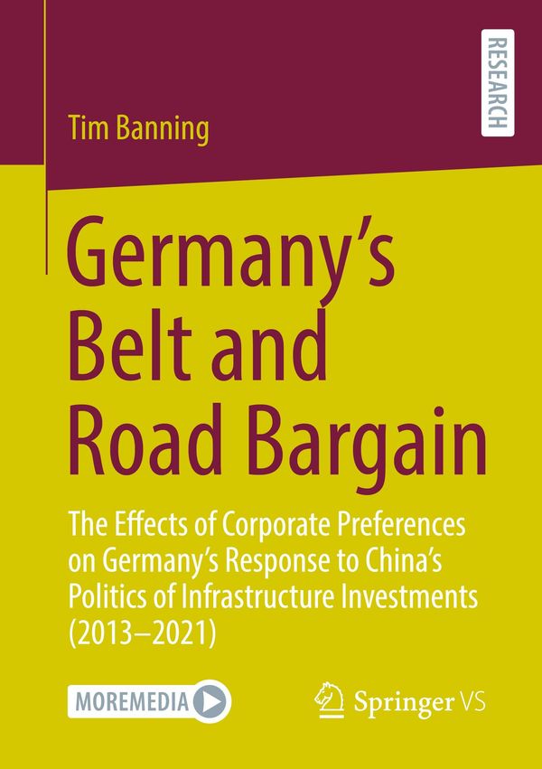 Germanys Belt and Road Bargain - Tim Banning (Buch)