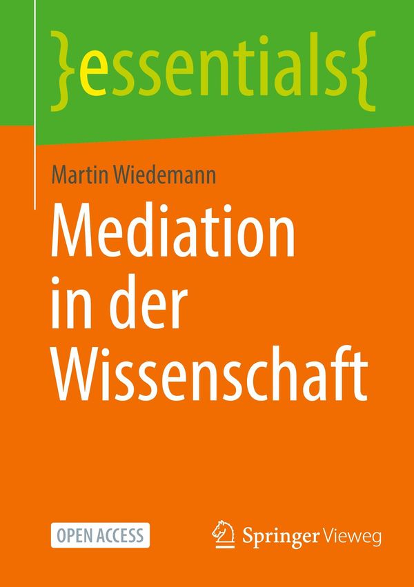 Mediation in der Wissenschaft - Martin Wiedemann (Buch)