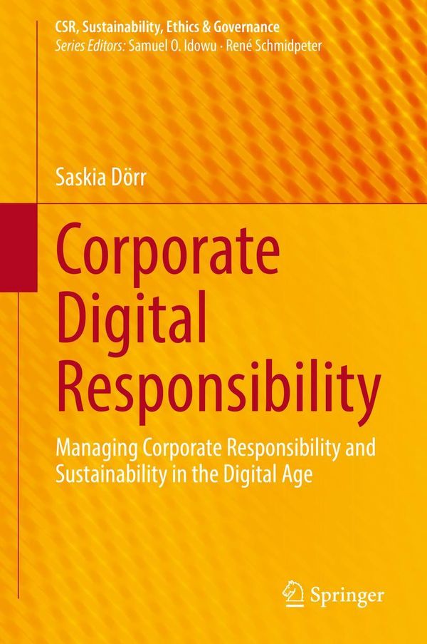 Corporate Digital Responsibility - Saskia Dörr (Buch)