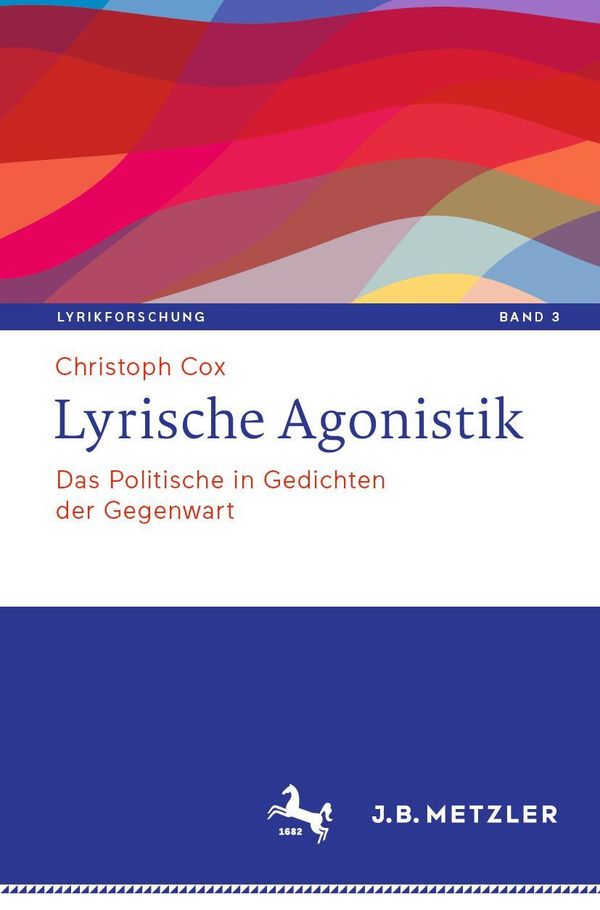 Lyrische Agonistik - Christoph Cox (Buch)