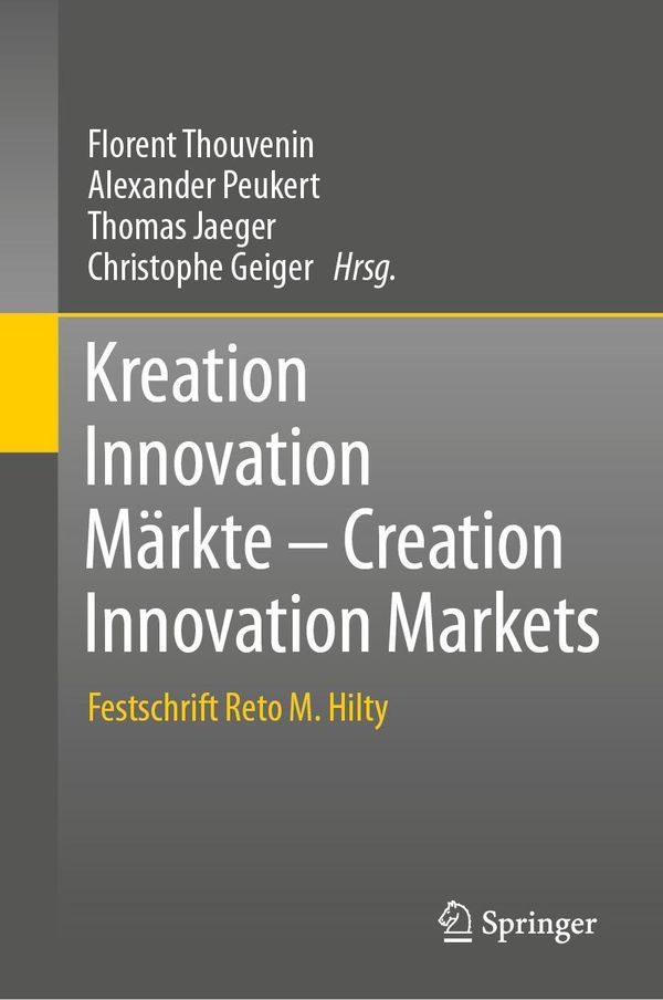 Kreation Innovation Märkte - Creation Innovation Markets (Buch)