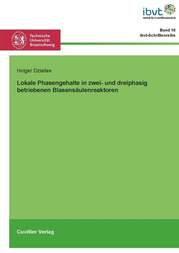 Lokale Phasengehalte in zwei- und dreiphasig betriebenen Blasensäul...