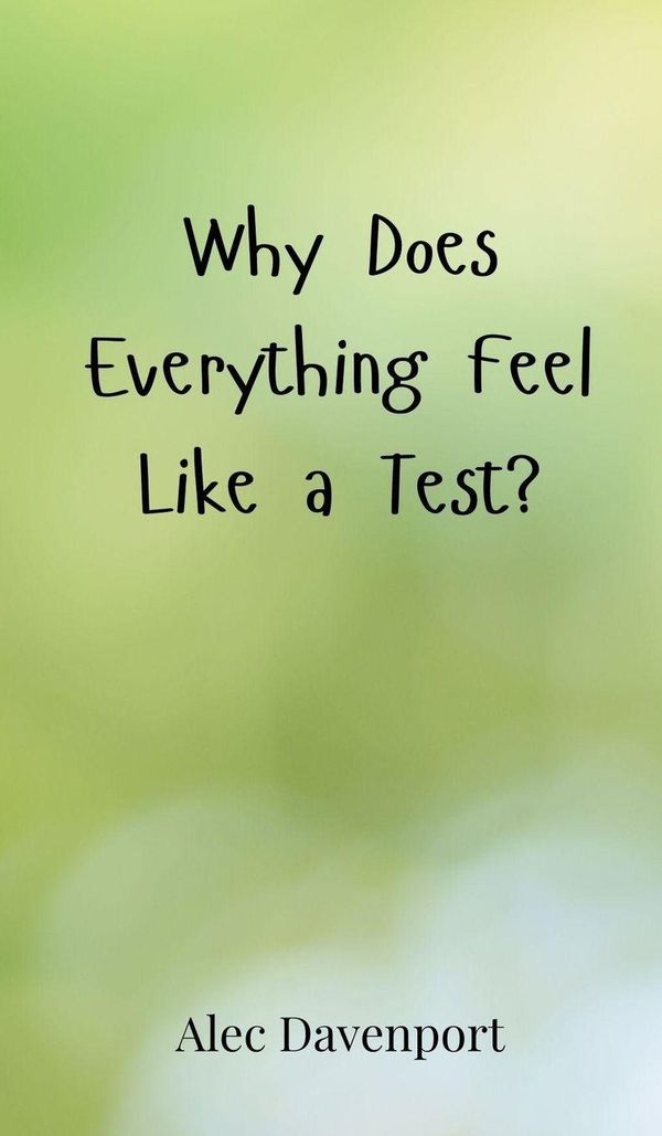 Why Does Everything Feel Like a Test? - Alec Davenport (Buch)