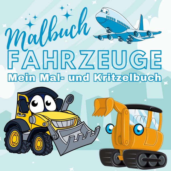 XXL Malbuch Fahrzeuge - Mein Mal- und Kritzelbuch (Buch)