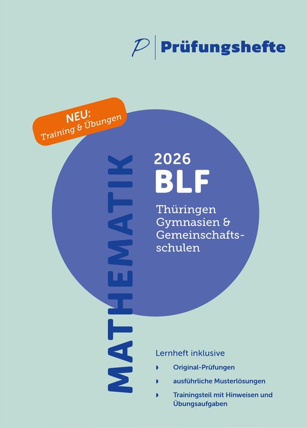 Prüfungsheft & Training - 2026 Mathematik BLF - Thüringen - Origina...