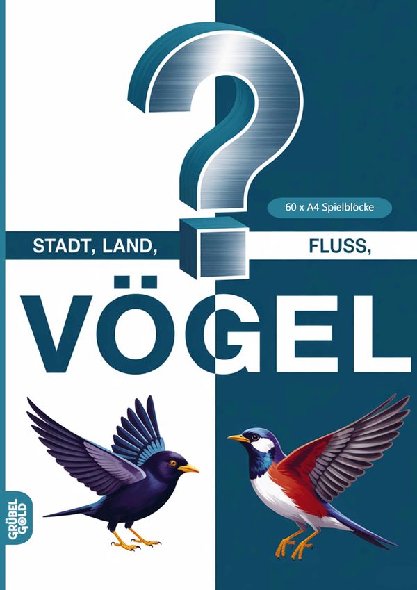 Stadt, Land, Fluss, Vögel - Grübelgold Rätselhefte (Buch)