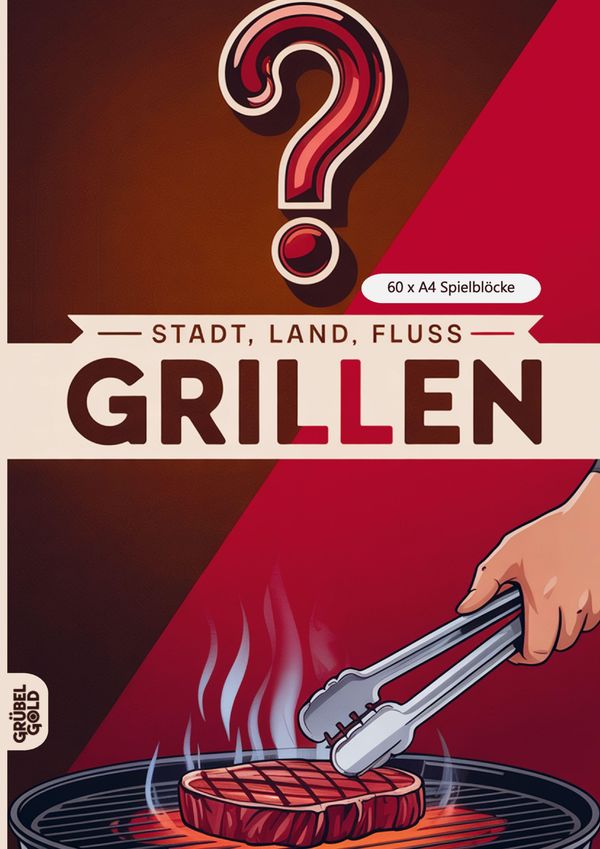 Stadt, Land, Fluss, Grillen - Grübelgold Rätselhefte (Buch)