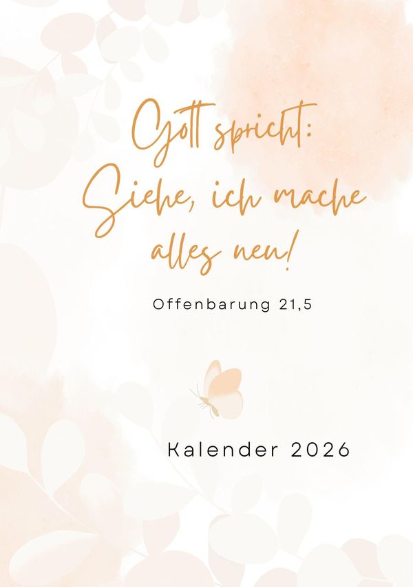 christlicher Kalender 2026 (Buch)