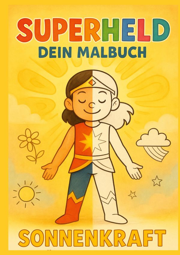 Superheld - Dein Malbuch - Alja Kern (Buch)