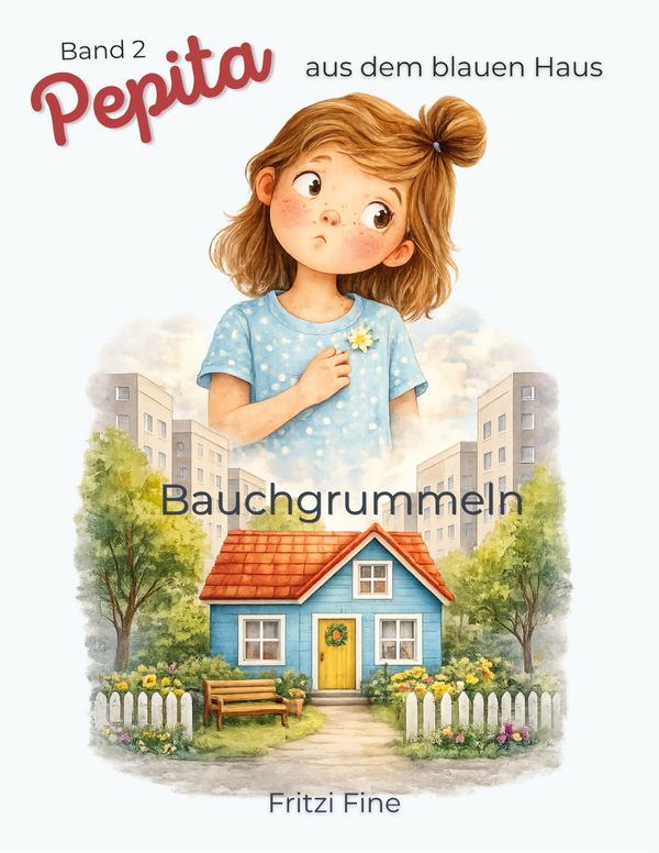 Pepita aus dem blauen Haus - Bauchgrummeln - Fritzi Fine (Buch)