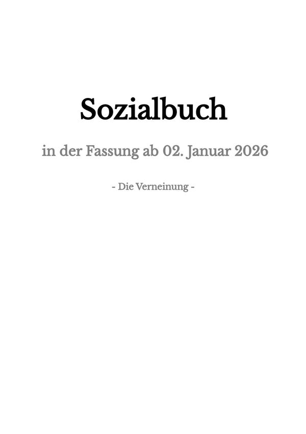 Sozialbuch - Martin M Ehrhardt (Buch)